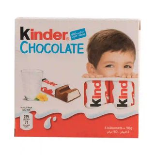 Kinder Chocolat 4 Bars 50G