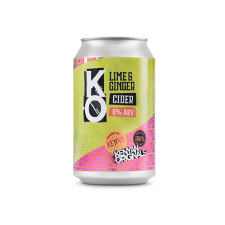 KO Lime and Ginger 330ml Can
