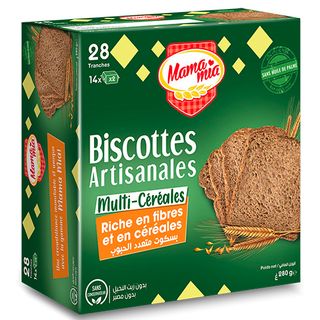 Biscottes 280 Gr Mama Mia Complet Multicereales - 745
