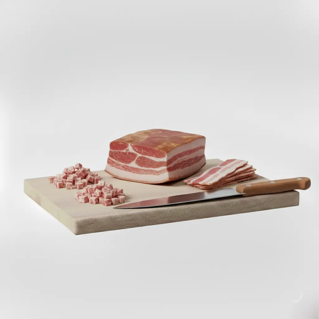 Lardons, poitrine, bacon ®