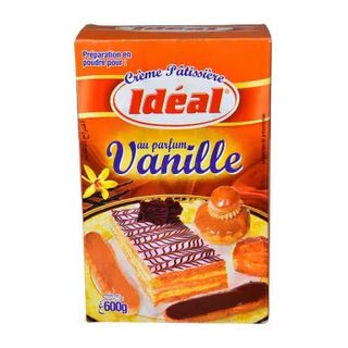 Crème pâtissière au parfum vanille 600g - IDEAL