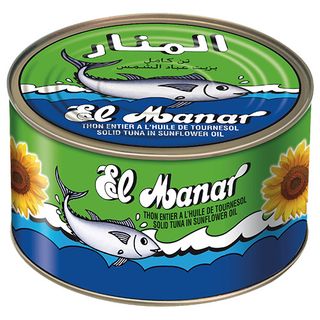 Thon 400g El Manar Entier A L Huile De  Tournesol - 306