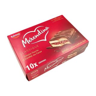 Merendina Classique Génoise Fourrée et Enrobée 10 Unités