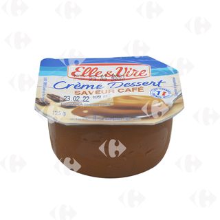 Crème Dessert Aromatisée Au Café 125G - Elle & Vire