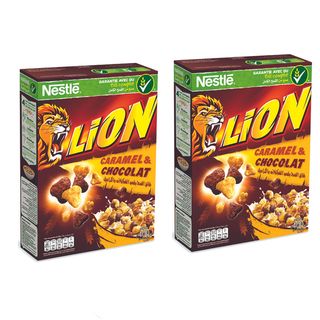 Lot de 2 Céréales Lion 400g (-2ème à -50%)