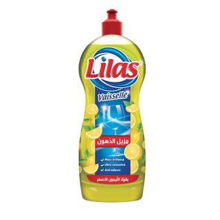 Liquide vaisselle citron jaune 1l lilas