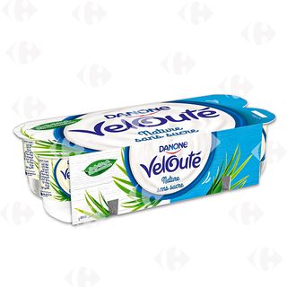 Pack Yaourt à La Cuillére Brassé Velouté Nature Danone 8x110g.