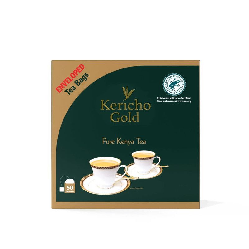 Kericho Gold 100 Bags Round Tea 200g