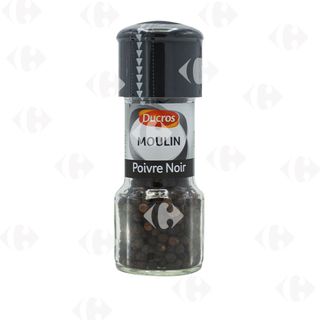 Poivre Noir Moulu en Flacon Ducros 35g