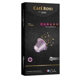 Capsules De Café Cubano Rovi - La Boite De 10 Pièces - Cafe Rovi