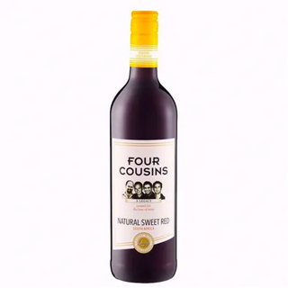 Four Cousins Natural Sweet Red Wine, 750ml