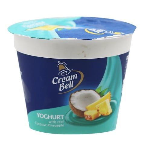 Creambell Coconut And Pineapple Yogurt 250ml