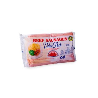 Farmers Choice Beef Sausage Value Pack 1 Kg 26 Pieces