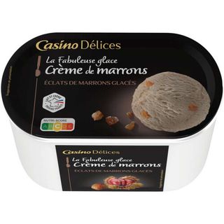 Creme Glacee Aux Marrons Casino Delices 307G