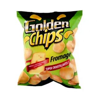 Chips Au Fromage - Le Lot De 2 Sachets De 70G - Golden Chips