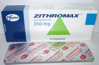 ZITHROMAX 250MG * 6 CAPS