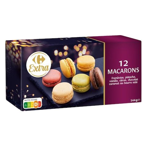 Carrefour Sel Frozen Assorted Macarons 120g