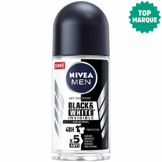 NIVEA MEN Déodorant Black & White Original Roll-on 50ml