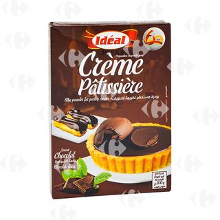 Préparation en poudre pour crème pâtissière saveur chocolat 200g - IDEAL