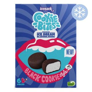 Bites Black Cookie Icenack 240g 6 pièces