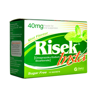 Risek Insta Sachets 40Mg 10S