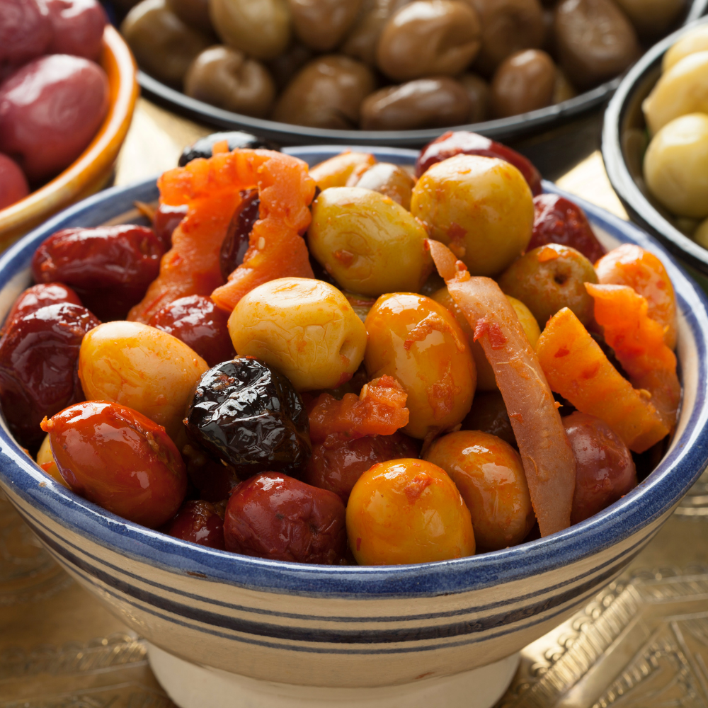Mélange d'olives épicées - 200 g