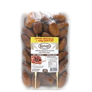 Dattes Standard Kartago En Ravier 400g+100g Grt