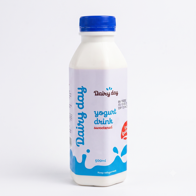 Dairy Day Yoghurt Drink Sweetened 500Ml