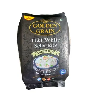 Golden Grain  1121 White Sella Rice  1Kg