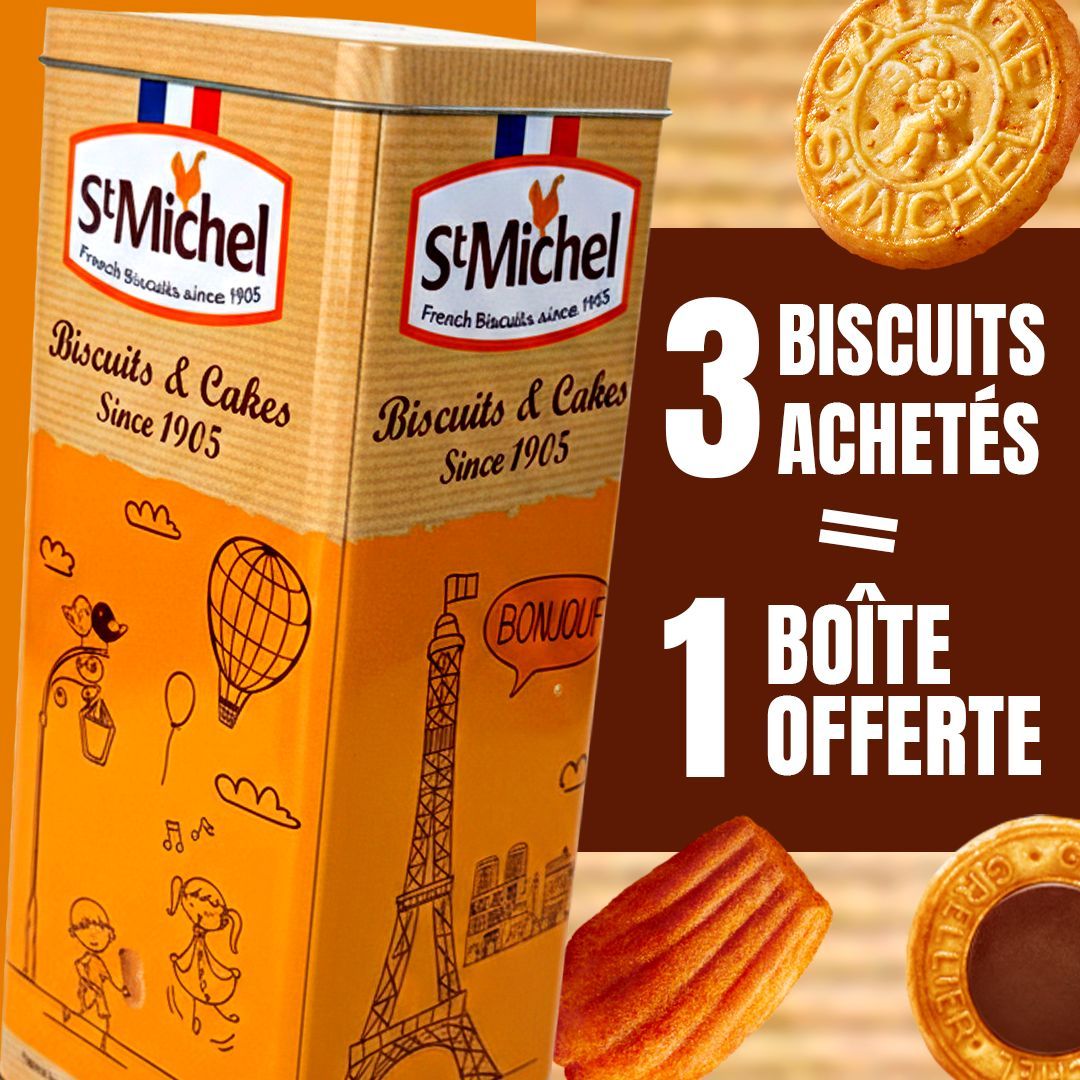 St Michel, Boîtes Métal Offertes