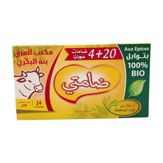 Bouillon Arôme Bœuf Damti X24 Cubes 228G - Idéal