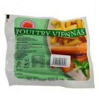 FC 250G (30D) FRESH 250G POULTRY VIENNAS