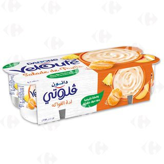 Yaourt Danone Velouté Salade de Fruits 8 x110G