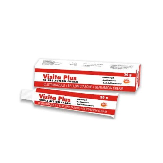 Visita Plus Triple Action Cream, 50G