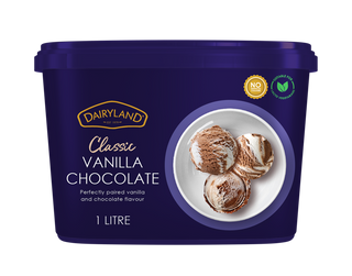 Dairyland Classic Vanilla Chocolate 1L