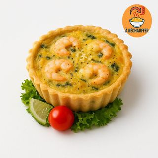 Quiche Crevettes Epinard