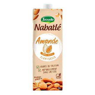 Boisson Lait L'Amande Sans Sucre Jaouda Nabatl 1L