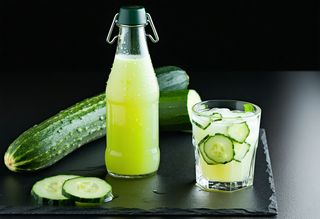 Freshly Squeezed Cucumber Juice