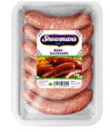Snowman'S Beef Sausages 1Kg