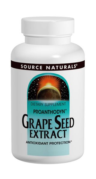 SOURCE NATURALS PROANTHODYN GRAPE SEED EXTRACT 200MG 30T