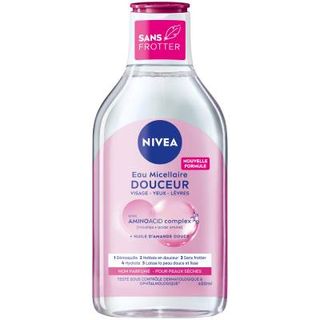NIVEA Eau Micellaire Démaquillante peaux sèches 400 ml 