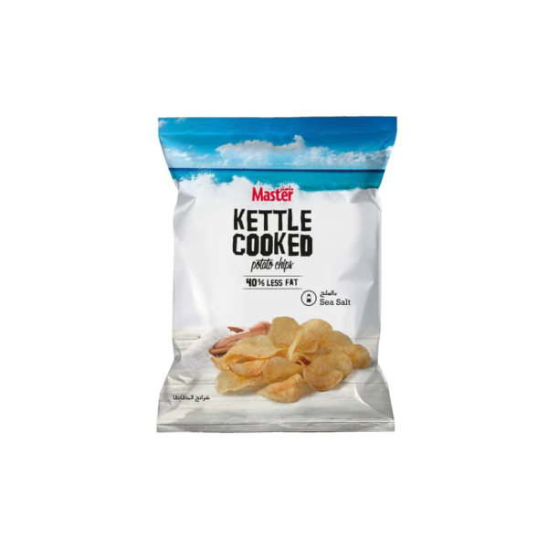Master Kettle Cooked Potato Chips Sea Salt And Vinegar 45G
