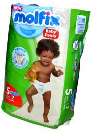 Molfix Baby Pants 5 Junior 11-25Kg 7'S