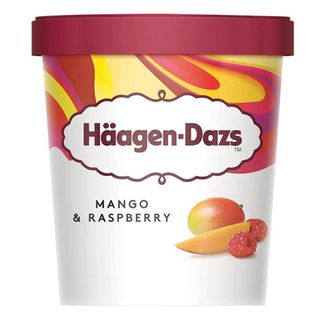 Glace Pot Mango & Raspberry 460Ml X8 Häagen-Dazs