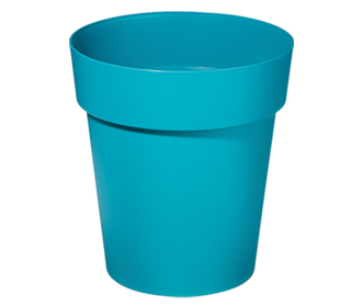 Pot De Jardin Eclipse H:420Mm Bleu  Mat-116185