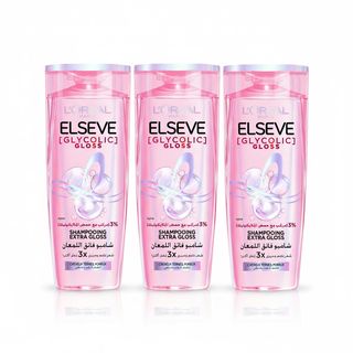 Offre Elseve 2+1 Gratuit : Glycolic Gloss Shampoing 200Ml