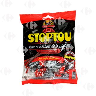Stoptou Bonbons Goût Réglisse 165g