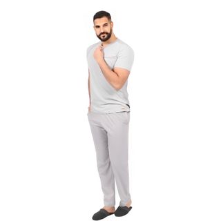 Taille  L – Partner's Pyjama Homme Jersey Haut Imprimé