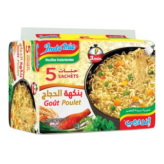 Lot De 5 Indomie Poulet 70 Gr
