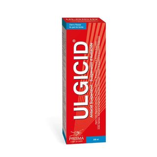 Ulgicid Mint Flavour Antacid Suspension, 200ml
